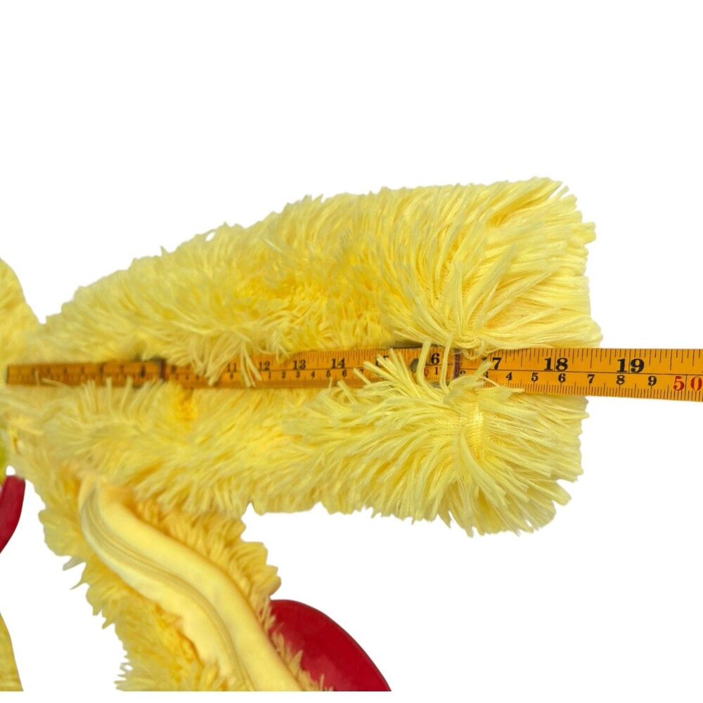 Toddler Chicken Halloween Yellow Plush One Piece Jumpsuit W/ Hood & Tail 4-5 Yrs - Picture 4 of 9